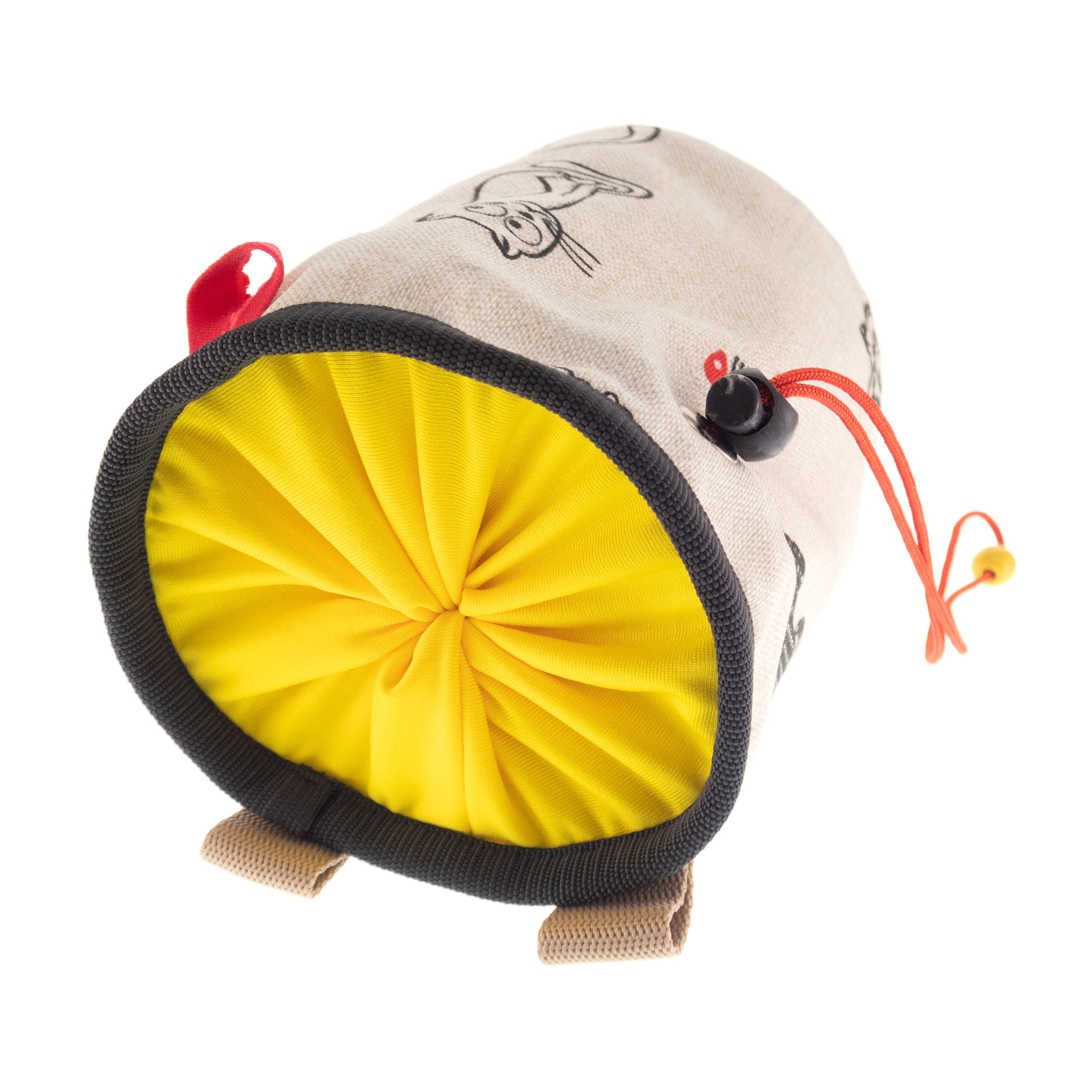 Bouldering Bag, Rock Climbing Chalk Bucket, Boulder Gym Bag. L Size