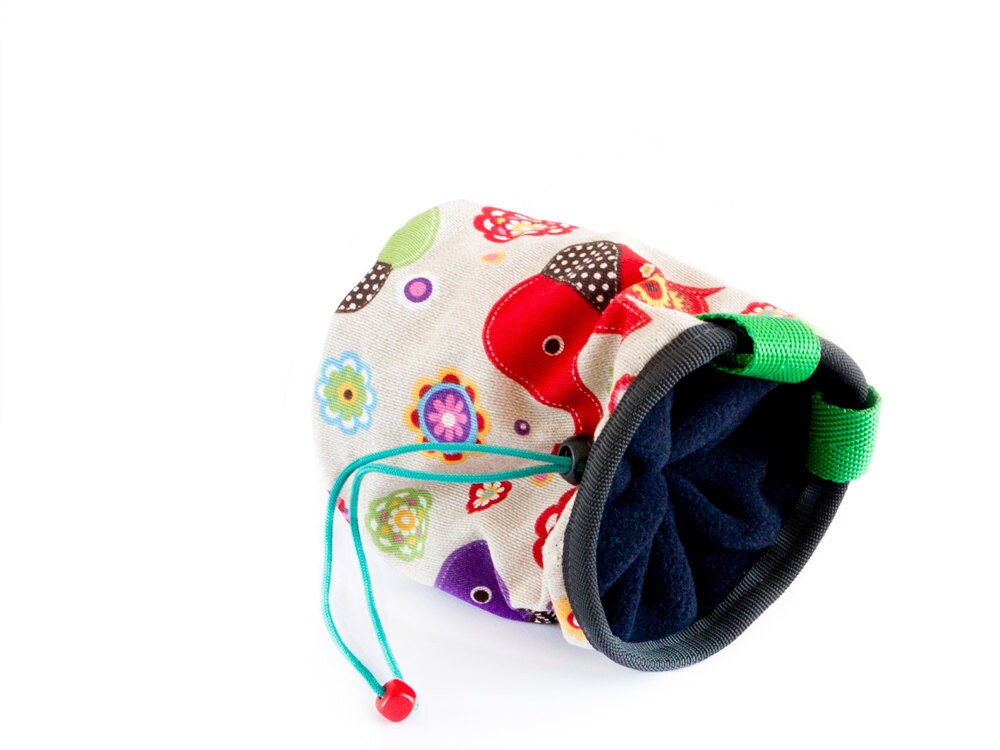 Cool Chalk Bag Climbing Accessories. Climbing Pouch. Talk Pouch for