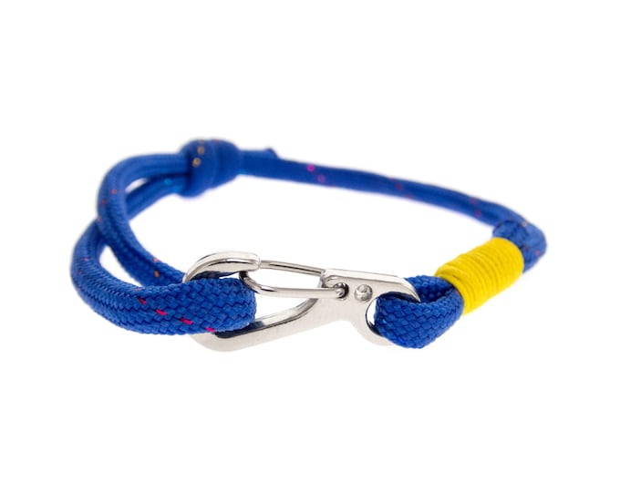 String Bracelets for Guys. Paracord Bracelet with Clasp for Men and Women. Customised Rope Jewelry for Him Her Adjustable. Minimal, Stylish