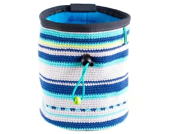 Chalk Bag for Rock Climbing. Bouldering Chalk Bag. Climbing Chalk Bag. Crochet, XL Size