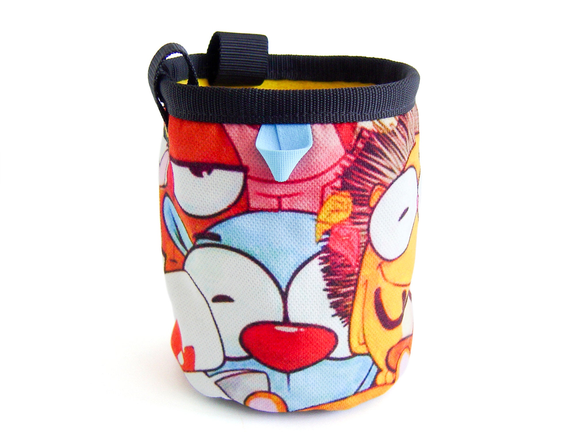 Chalk Bag Animals. Chalk Bag Bouldering, Chalk Bag Bucket Animal Print Rock Climbing Bag and