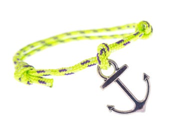 Guys Jewelry, Mens Bracelet, Men Gift, Mens Anchor Bracelet With Anchor. 2 mm