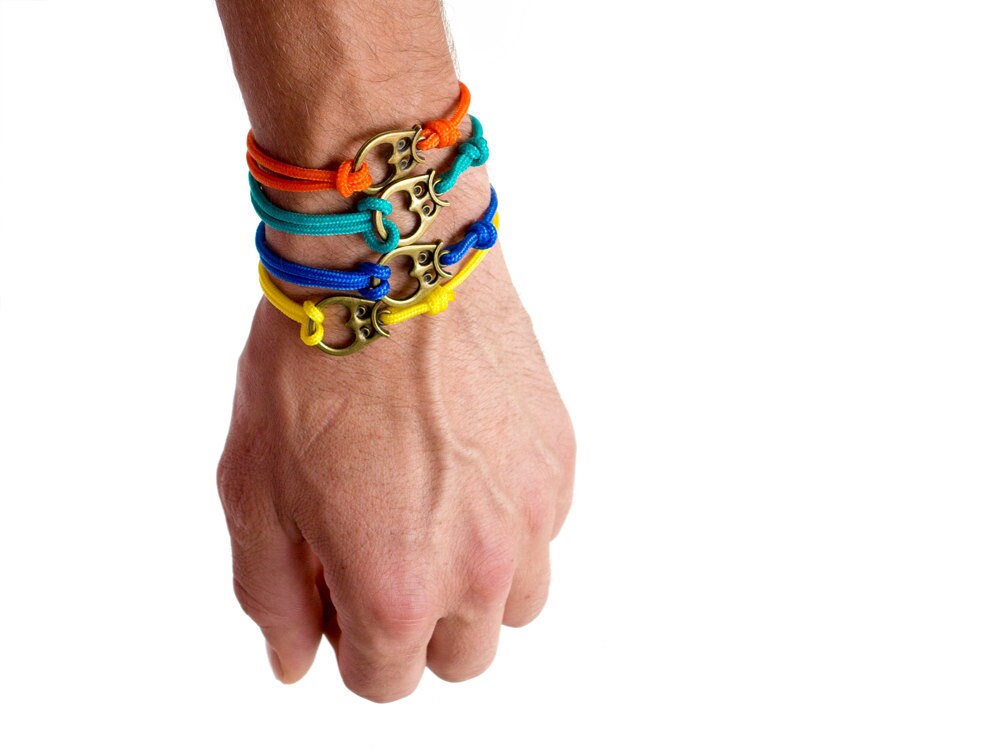 norwegian owl skin rope bracelet