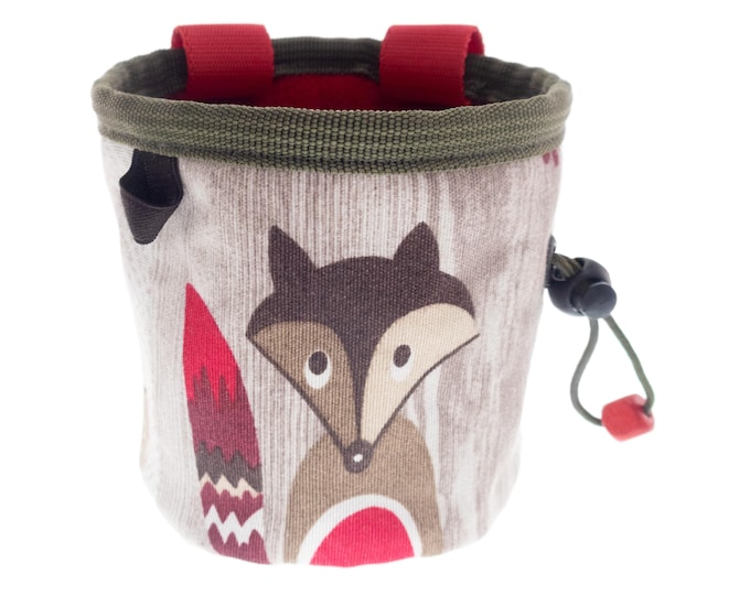 Chalk Bag Bouldern Kids, Best Bouldering Bucket for Cool Climb Yoga Activity for Children. S Size