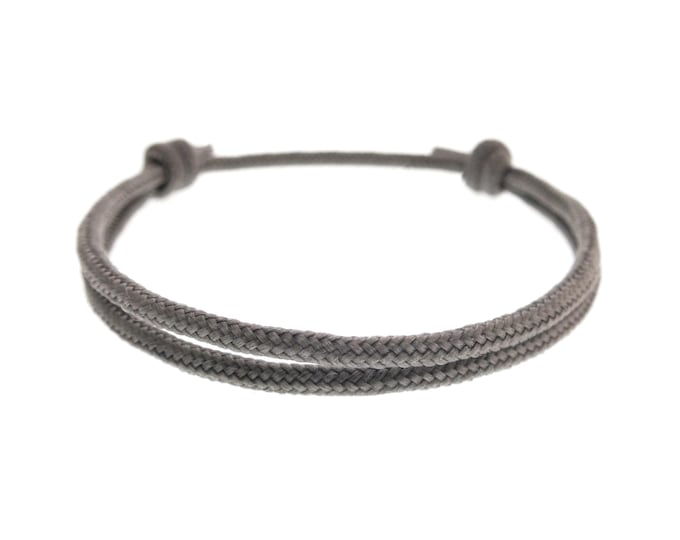 Surfer Bracelet Men and Women, Surfboard Wristband for Guy, Rope String Style Friendship Jewelry for Man. 2 mm