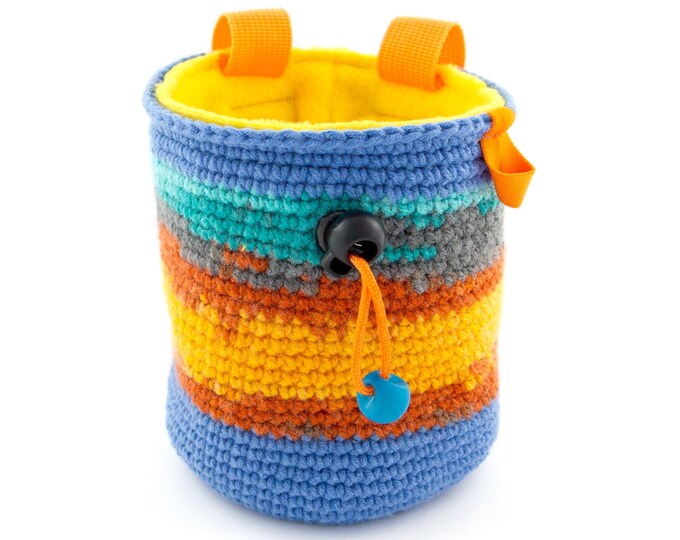 Best Climbing Gifts Chalk Bag for Couples, Cool Rock Climbers Gym Present Ideas for Her, Him, Girl, Boy, Men's, Women's. M Size