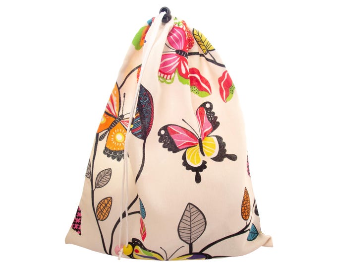 Yoga Bag Women, Yoga Bag Big, Yoga Equipment Bag with Drawstring, Gym Shoe Travel Tote, Large, Hippie Eco Gift H43/W35cm