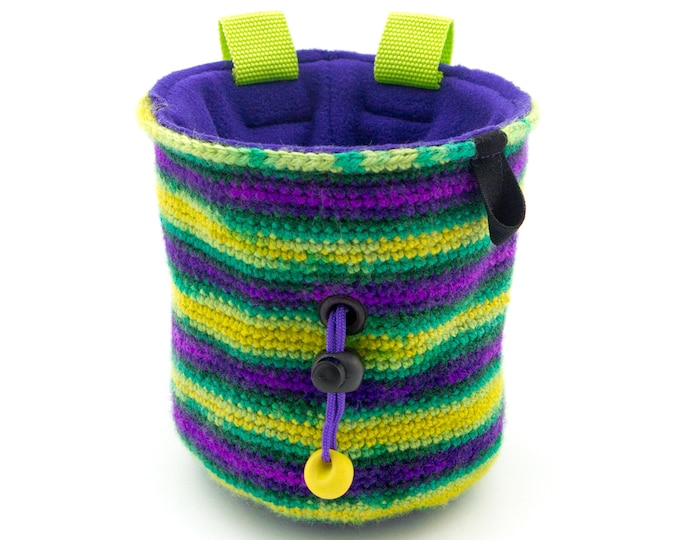 Gifts for Rock Climbers Chalk Bag, Indoor Climbing Enthusiast Party, Cool Unique Christmas  Birthday Daughter Girl Gift. M Size