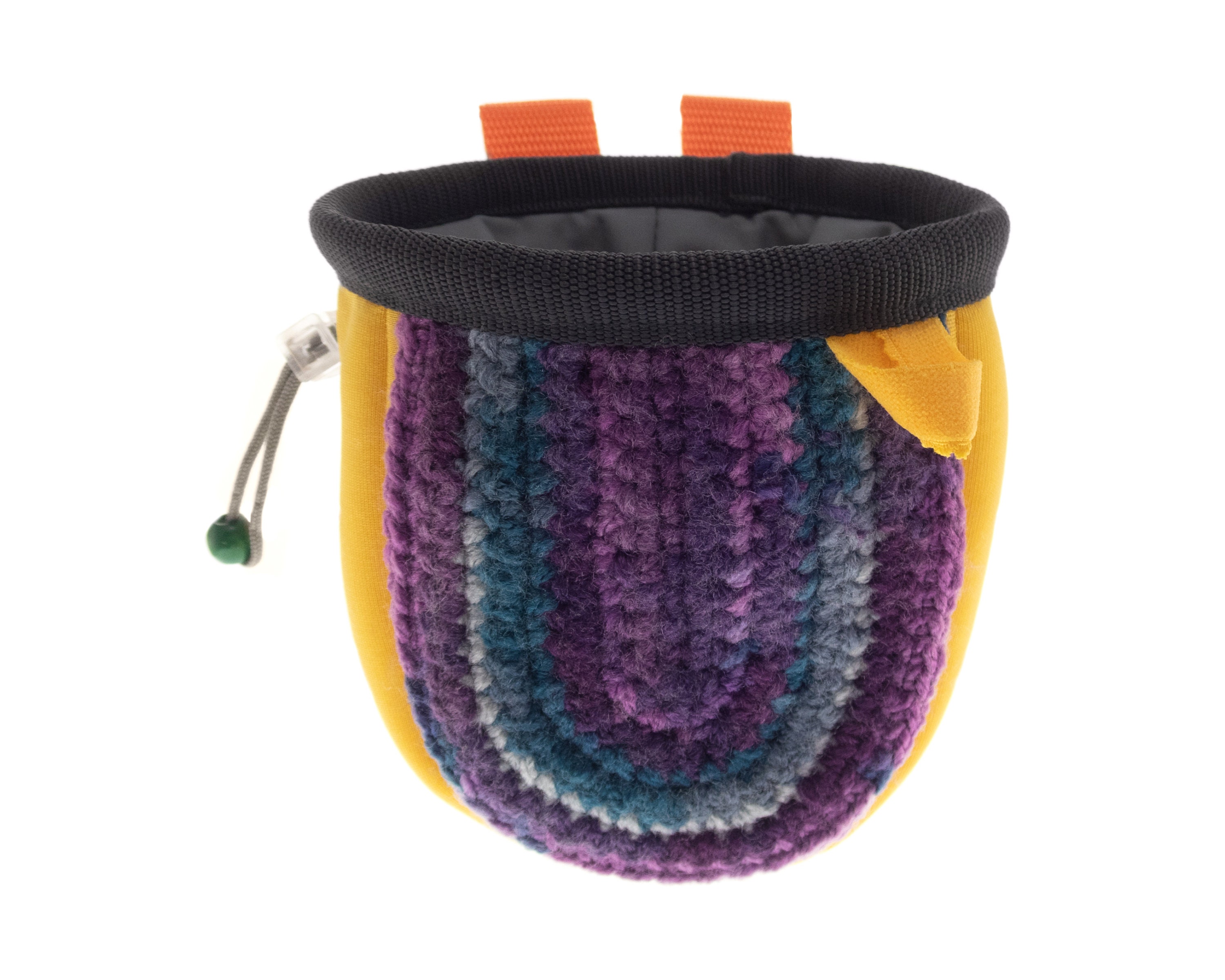 Two Loops Bouldering Chalk Bag Climbing Gear for Indoor and Traditional  Rock Climbing. Bouldering Bucket of Neoprene, Crochet. M Size