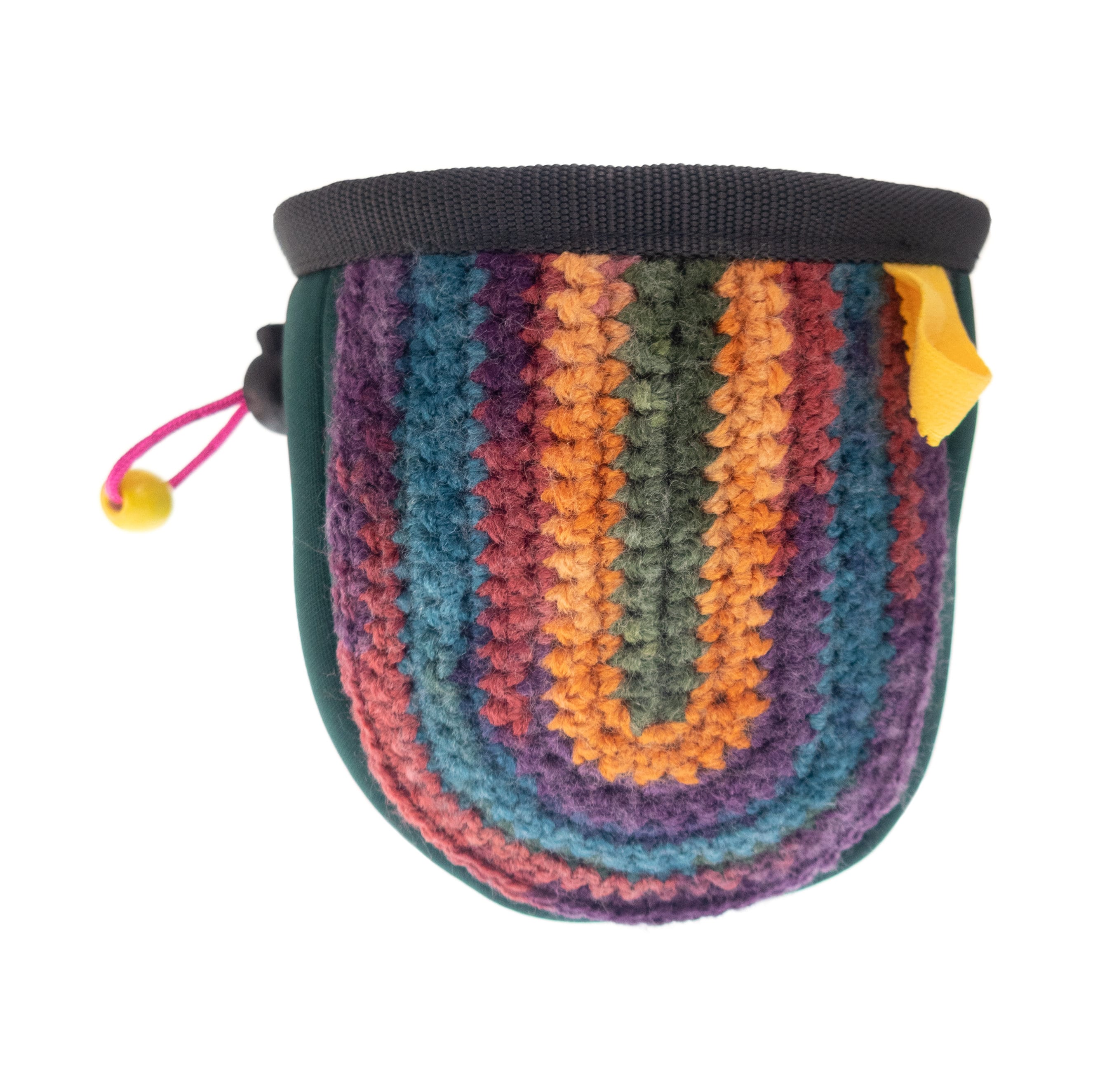 Two Loops Bouldering Chalk Bag Climbing Gear for Indoor and Traditional  Rock Climbing. Bouldering Bucket of Neoprene, Crochet. M Size