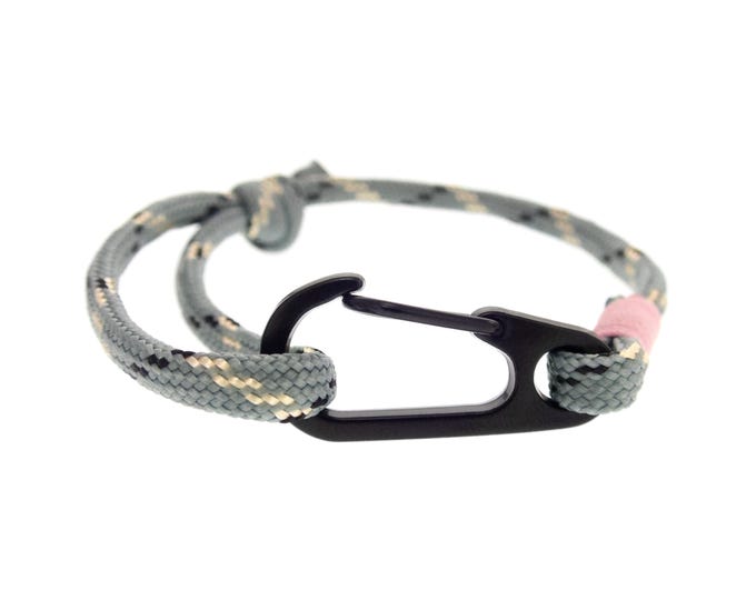 String Bracelet Adjustable Knot. Friendship Rope Jewelry. Adjustable Loop Slide End Bracelet of Cord. Mens / Women's Nylon Strap of Paracord