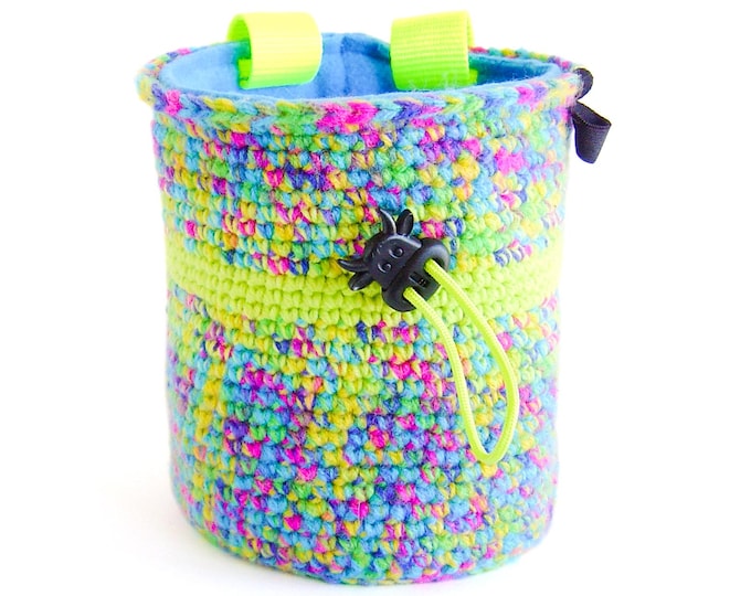 Chalk Bucket Bouldering, Chalk Bucket Climbing, Bouldering Accessories, Bouldering Gear For Beginners Chalk Bag M Size