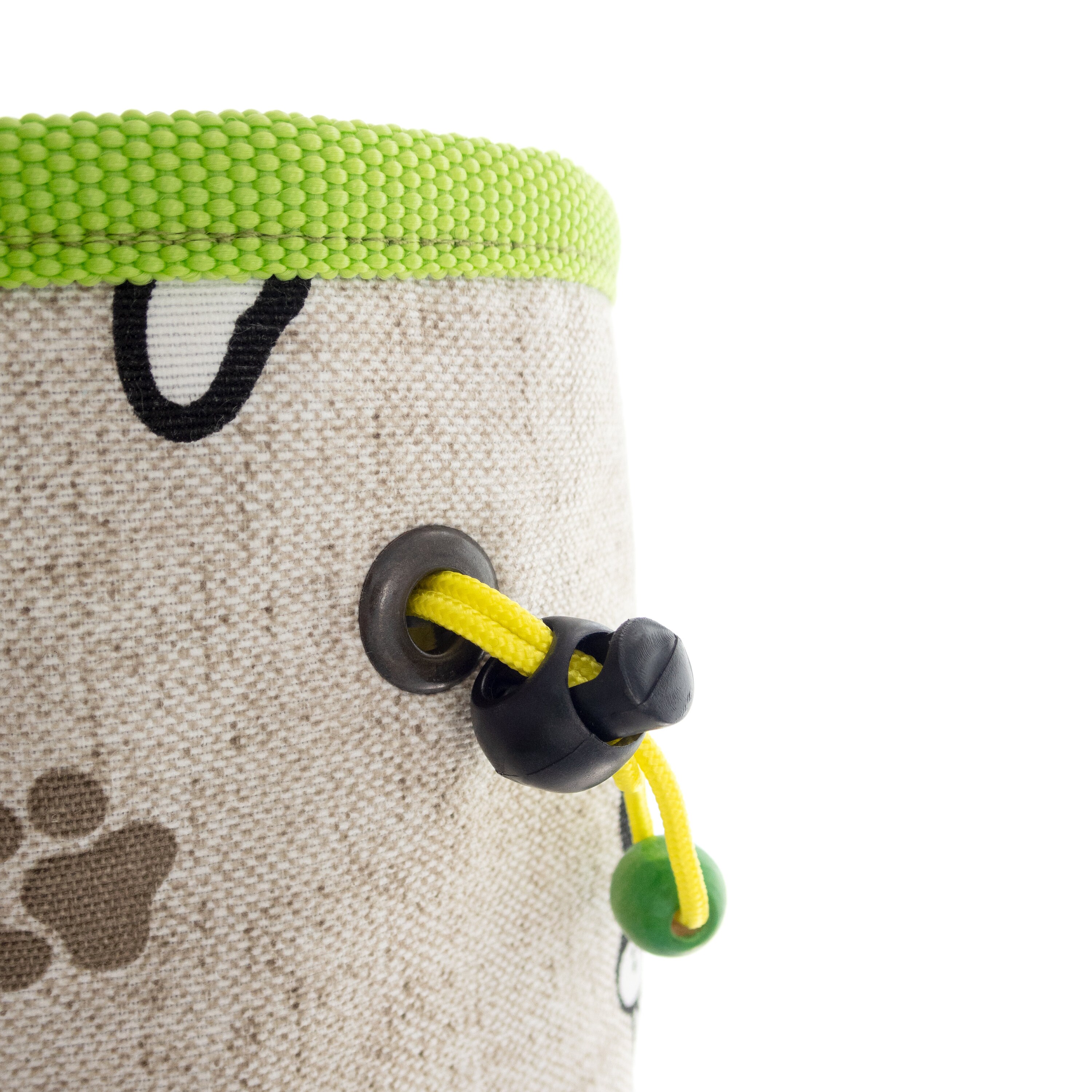 Climb Chalk Bag for Kids, Nerdy Cartoon Rock Climbing Child Powder Bag