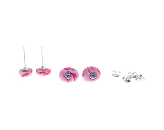 Climber Gift Earrings Studs, Climber Birthday Gift, Fun Climber Gift Ideas. Cute Rock Climb and Bouldering Holds Earrings