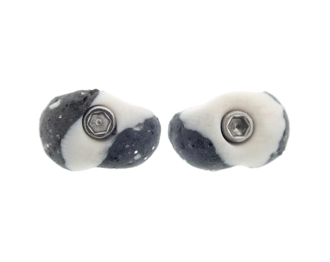 Climbing Presents Ideas. Gifts for Mountain Climbers. Rock Climbing Earrings. Good Ear Studs: Hand Holds, Grips, Blocks for Bouldering Shape