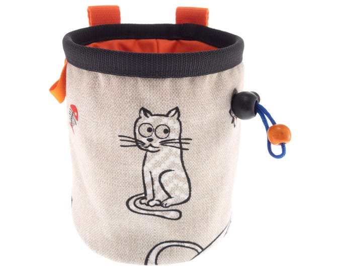 Rock Climbing Children's Chalk Bag for Beginners. Trad Gear for Climb or Indoor Boulder for Child Adventure. S Size