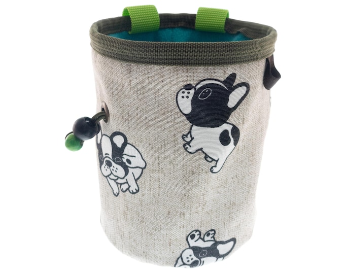 Equipment Needed for Bouldering Exercise Chalk Bag, Outside or Indoor Gym Vertical Training for Beginners and Advanced Lessons. L Size