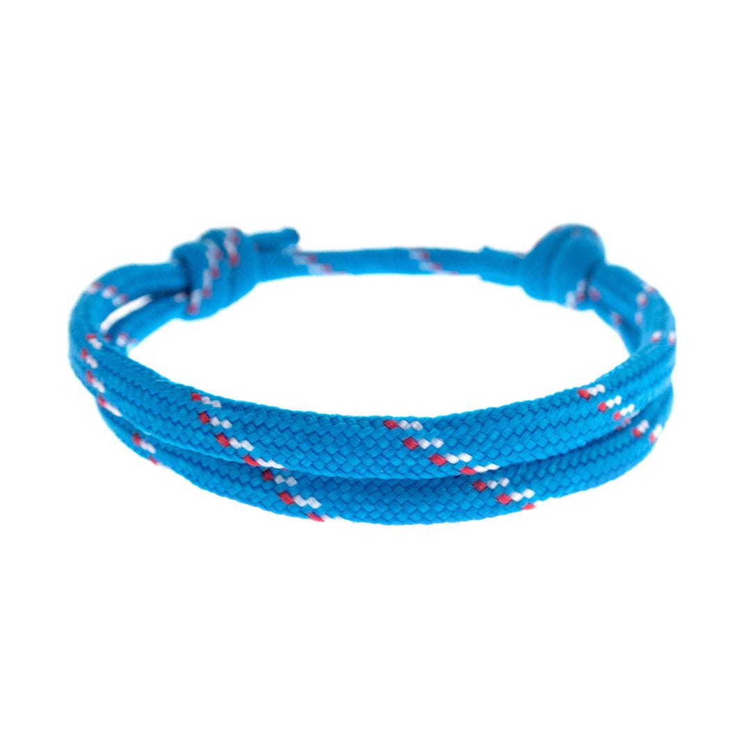 String Rope Bracelets Men's or Ladies Rope Bracelet. Double String Bracelet With Adjustable ...