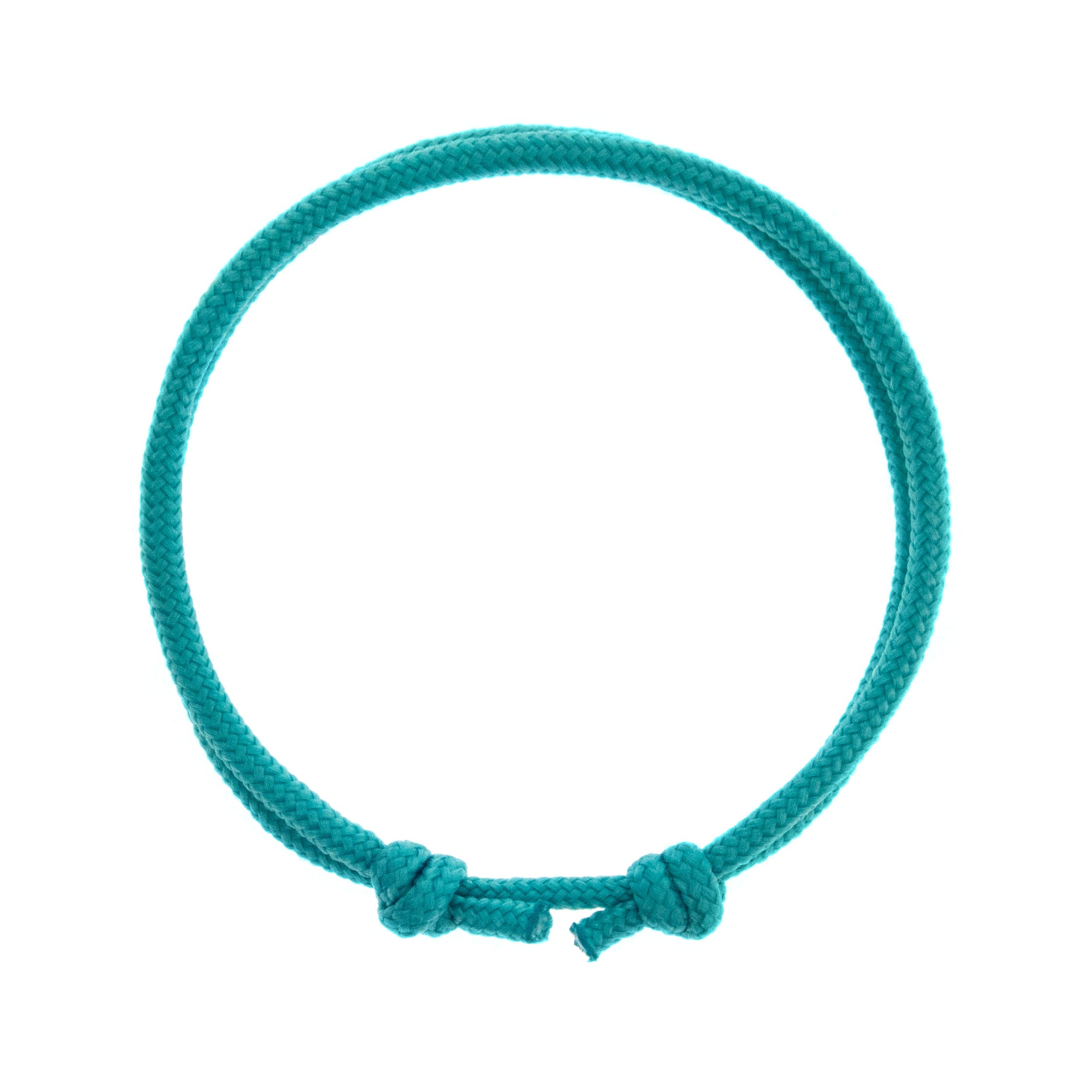 Adjustable Turquoise and Cream Colored String Bracelet- ! | Aesthetic Ocean Themed Water Resistant Bracelet