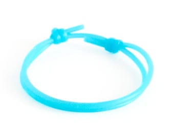 Mens Silicone Bracelet, Cool Rubber Wristband, Thin Couples Sports Wrist Bracelet Men. 2 mm