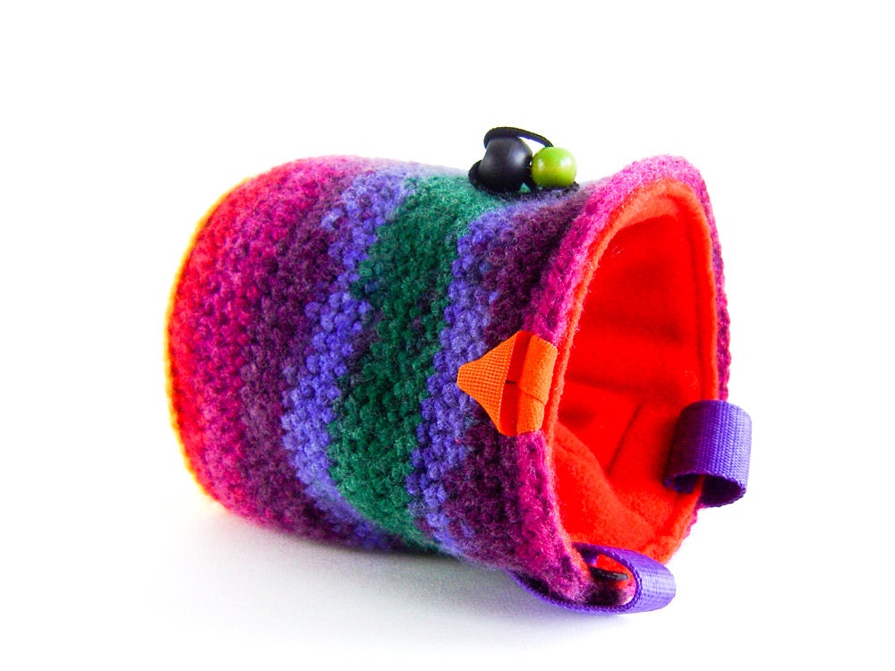 Cute Chalk Bag for Ladies and Girls. Womens Chalk Bag. Chalk Bag for