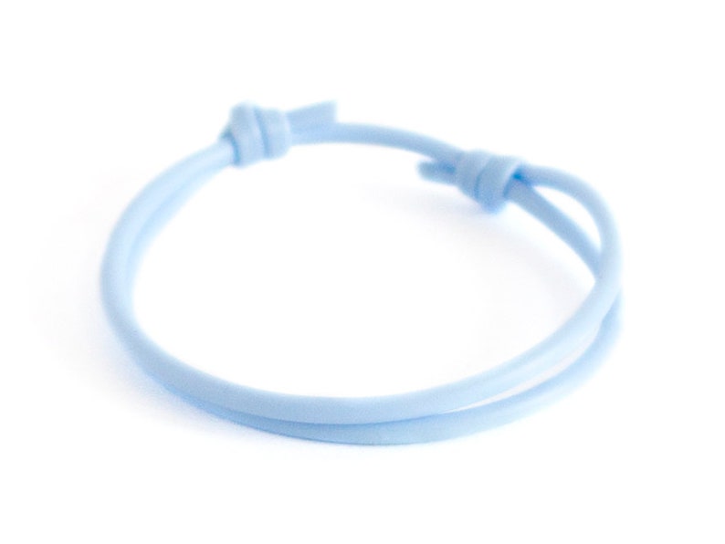 2 mm Non Metal Bracelet Designs Non Metal Jewelry Green Silicon Adjustable Rope Bracelet