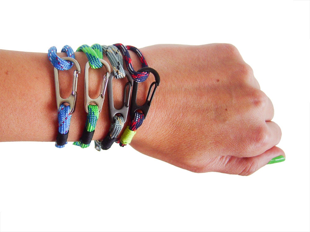 Climbing Rope Bracelet, Rock Climbing Gifts, Climbing Bracelet