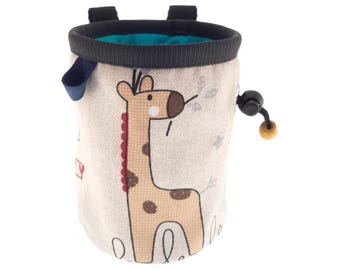 Rock Climbing Gifts for Her or Him Chalk Bag, Awesome Funny Christmas or Birthday Gift Ideas, Cool Climb Enthusiast Gear, Size M