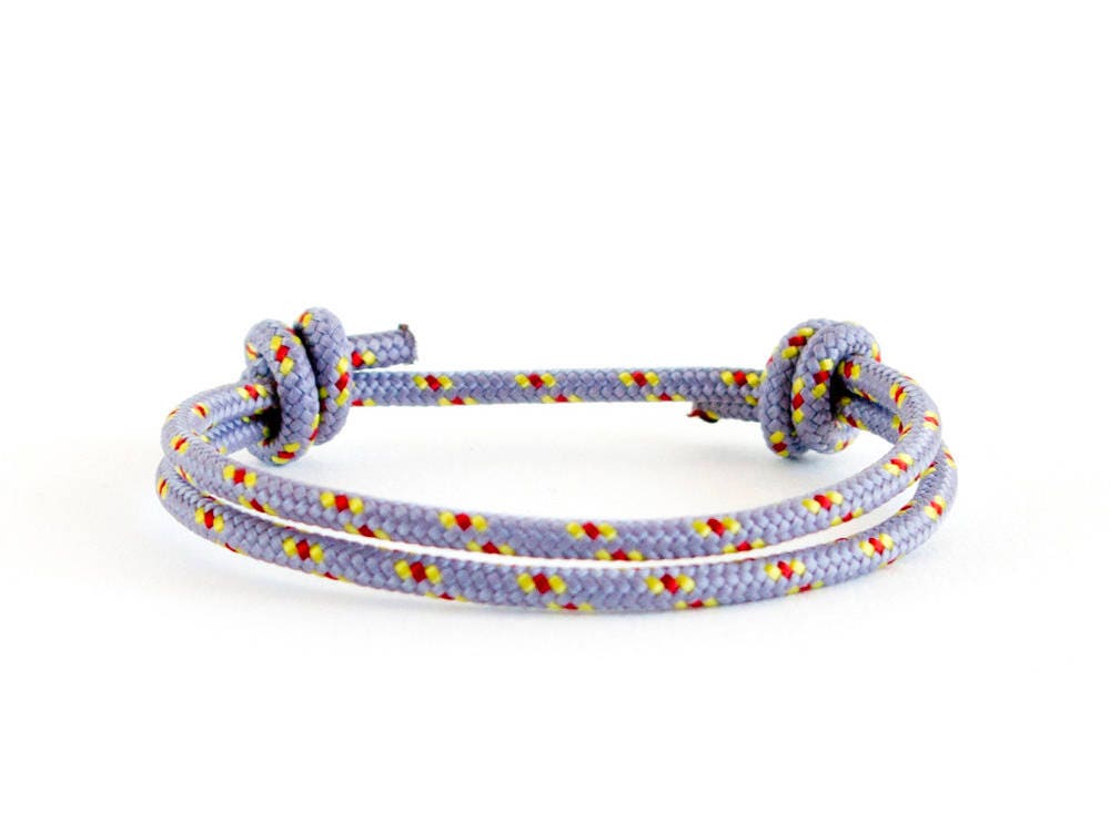Fishbone multi-loop bracelet, ocean style bracelet, surf rope