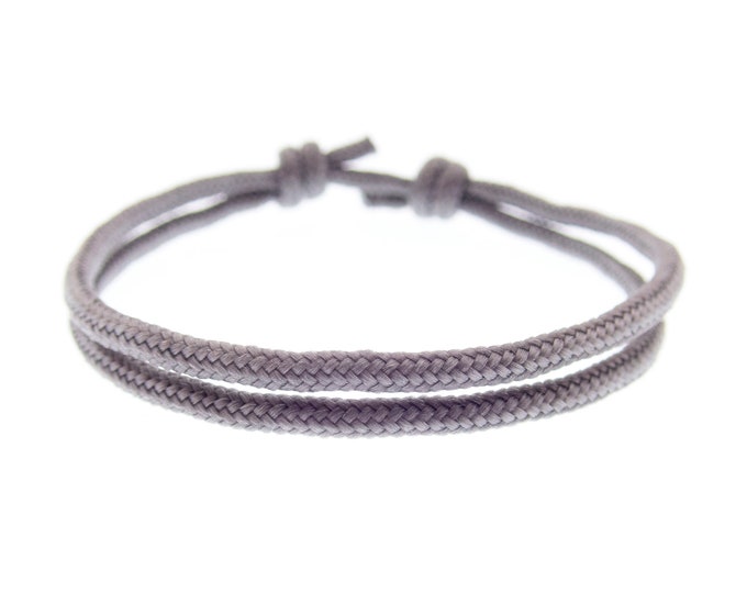 Surfer Bracelet Men and Women, Surfboard Wristband for Guy, Rope String Style Friendship Jewelry for Man. 2 mm