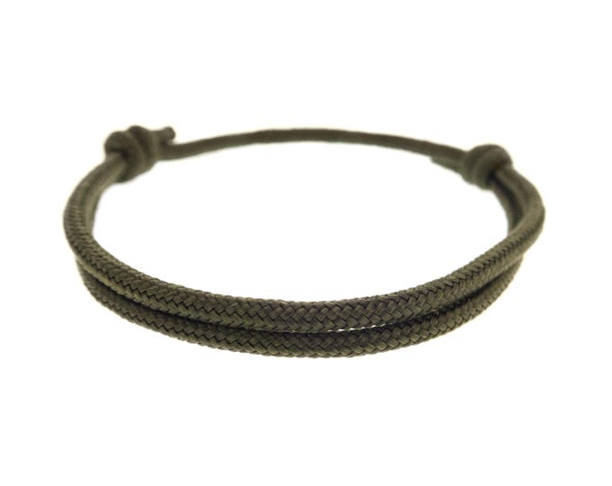 Rope Bracelet Women, Man. Paracord Survival Parachute Cord Nautical Ladies Wristband. 2 mm