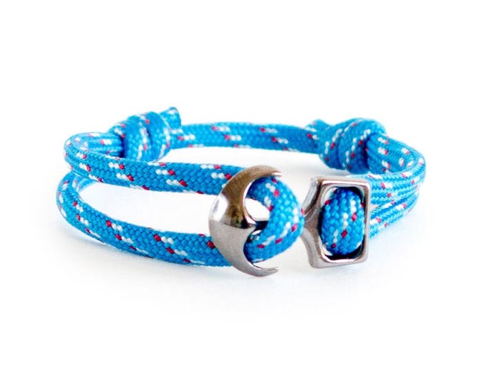 Anchor Bracelet Couples Jewelry. Mens Bracelet. Anchor Bracelet Couples Love Handmade Fashion Jewelry for Couples Anchor Link. 4 mm