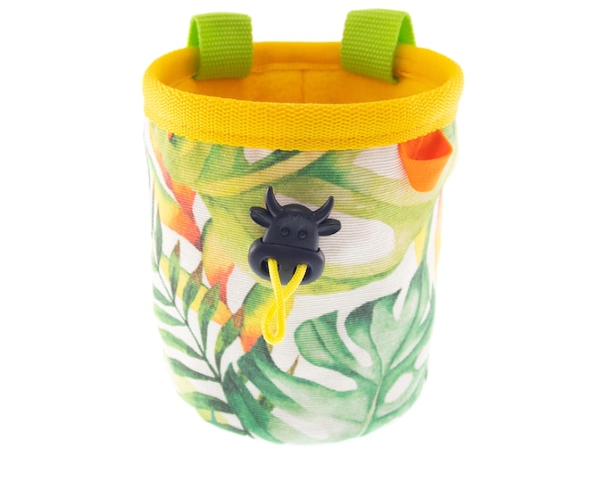 Junior Rock Climbing Chalk Bag, Indoor Bouldering Gym Equipment, Xtreme Gear for a Girl and Boy. S Size