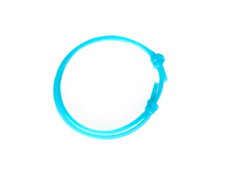 2 mm Non Metal Bracelet Designs Non Metal Jewelry Green Silicon Adjustable Rope Bracelet