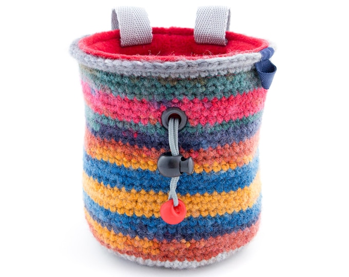 Bouldering Gym Chalk Bag, Xtreme Gym Equipment, Out And Indoor Rock Climbing Wall for Out and Inside. M Size