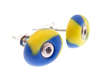 Rock Climbing Earrings Jewelry, Women's or Men's Bouldering Holds Grips Studs, Climber Gift