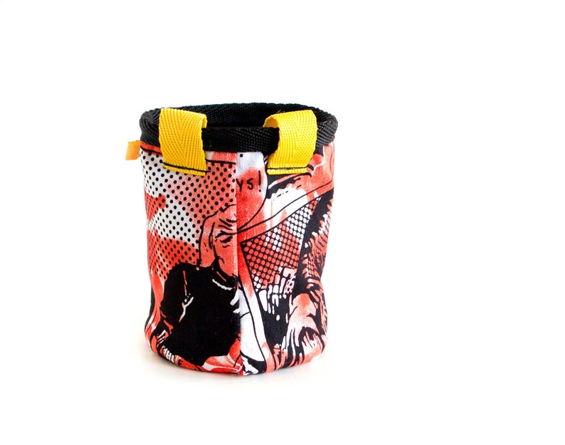Cool Chalk Bag. Climbing Bag Chalk. Handmade Chalk Bag for Etsy
