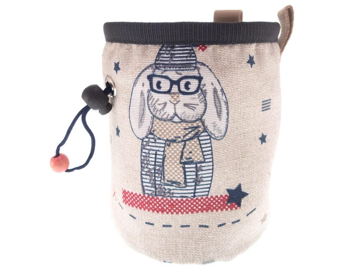 Rock Climbing Gifts Chalk Bag, Climber Gift Equipment Birthday Ideas, Funny Chalk Bag, Present for Christmas Party for Him or Her, M Size
