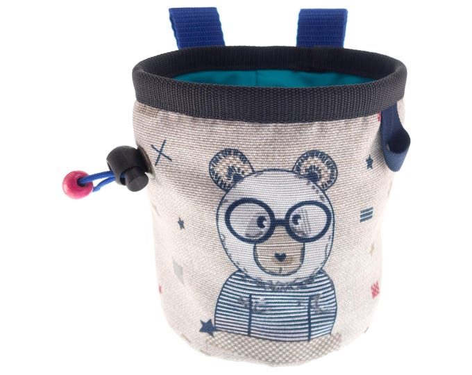 Mini Chalk Bag Attach to Harness, Chalk Purse for Bouldering Rock Climbing Gym for Girl XS. S Size