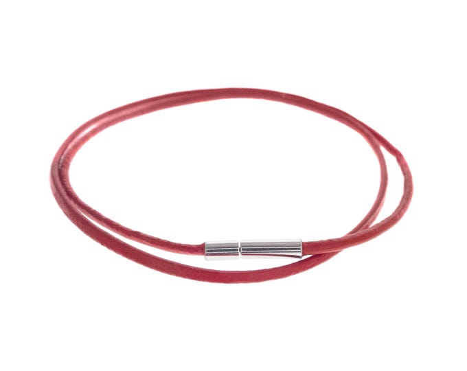 Unisex Leather Bracelet, Wrap Cuff Cord Friendship Mens Jewelry