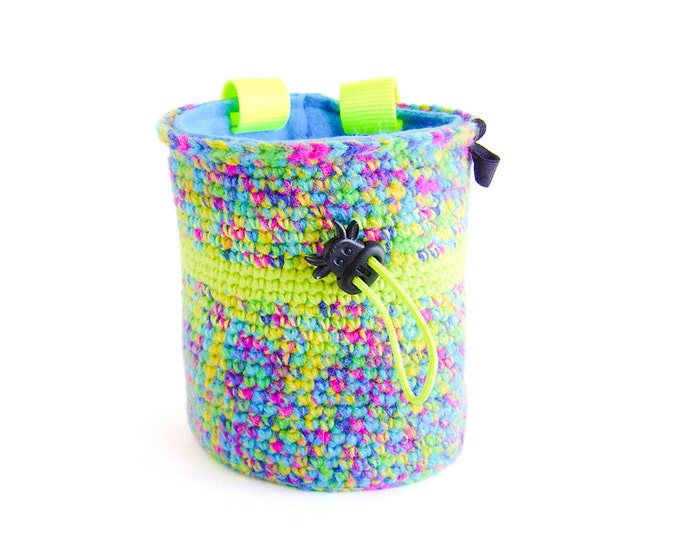 Chalk Bucket Bouldering, Chalk Bucket Climbing, Bouldering Accessories, Bouldering Gear For Beginners Chalk Bag M Size