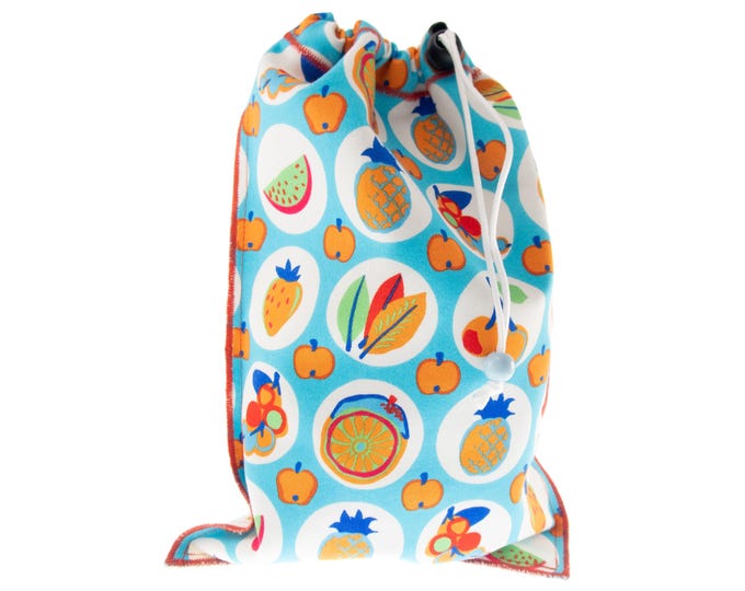 Reusable Canvas Bag. Washable Shopping Grocery Tote H31.5/W22 cm