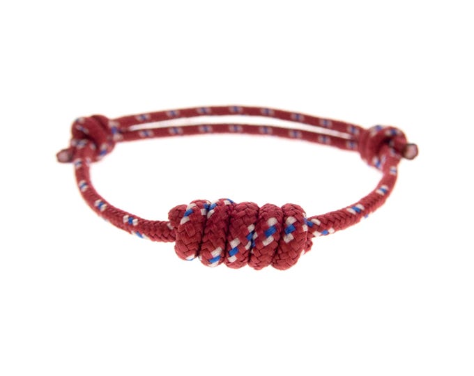Bracelet for Men Simple. Womens Adjustable Rope Cord String Jewelry with Knot. Hand Bracelet Aesthetic. Elegant Thread for Daily Use. 3 mm