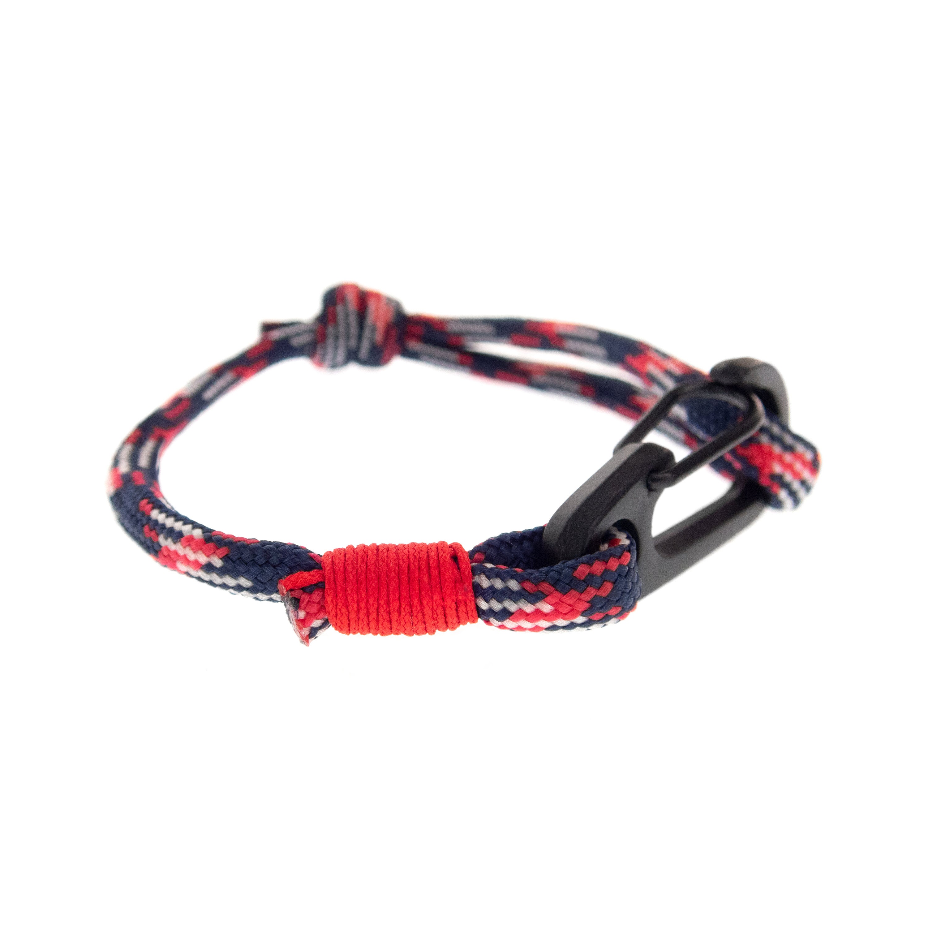Rock Climbing Cord Bracelet. Rope Sliding Knot Jewelry Universal
