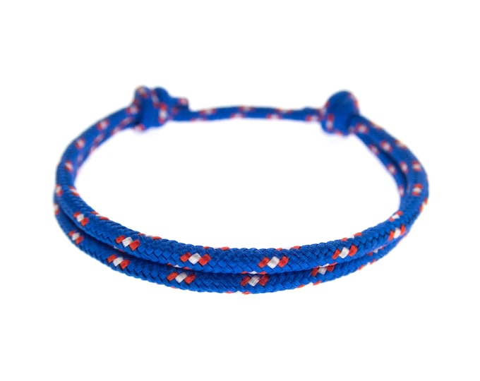 Mens Nautical Bracelet, Mens Nautical Knot Bracelet, Men's Nautical Rope Bracelet Jewelry. 2 mm