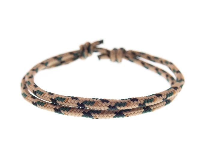 Yoga Bracelet Wrap Around. Yoga Style Jewelry. Rope Thread Friendship Bracelets Protection Yoga Inspired Wrist Wrap Brown. Homme Femme. 2 mm
