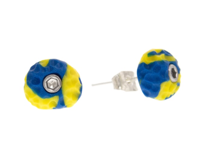 Best Gifts for Bouldering. Rock Climbing Jewelry Climbing Holds Earrings. Ukraine Earrings. Climbers Accessories for Him, Her Friends Family