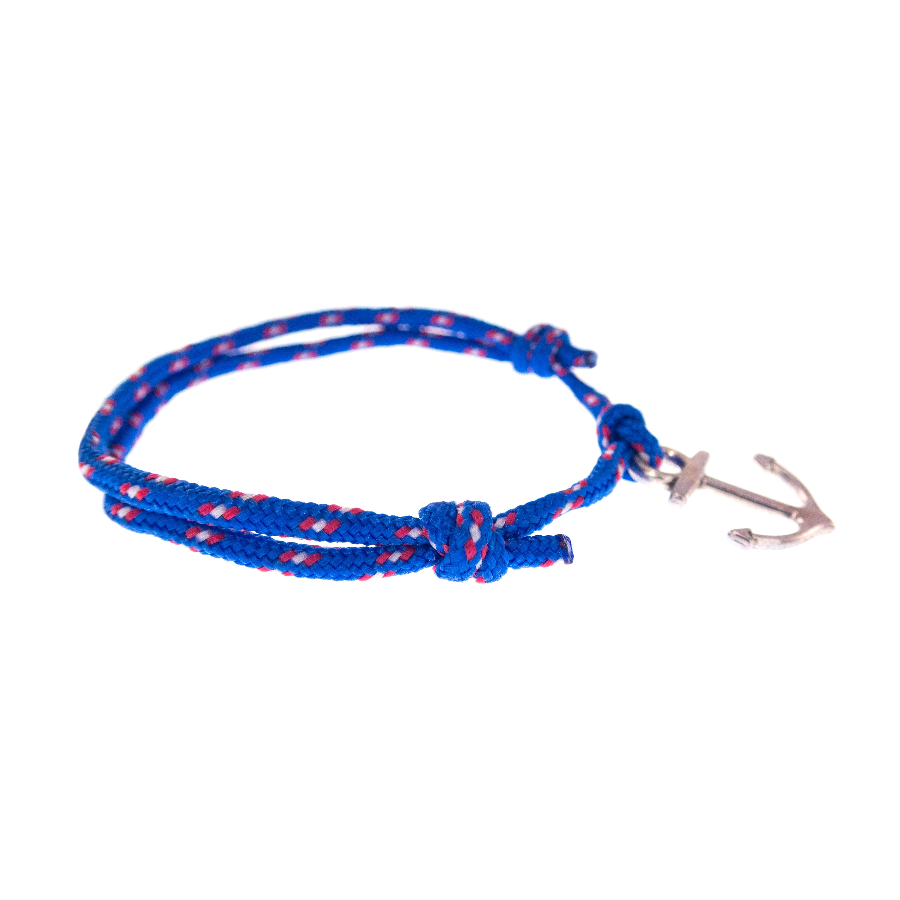 Mens Nautical Bracelet, Sailing Paracord Rope Anchor Charm Cuff, Maritime  Sailor Cord Bracelet. 2mm