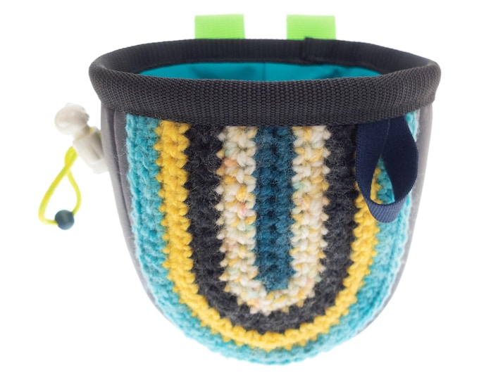Rock Climbing Gift Chalk Bag for Kids, Best Presents for Climbers, Indoor Wall Climb Bouldering Gifts Idea. S Size