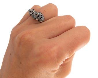 Adjustable Rope Ring for Rock Climbers and Surfers. Figure 8 Knot Band Resizable. Rope Band Engagement Ring. Womens Mens Rope Wedding Band